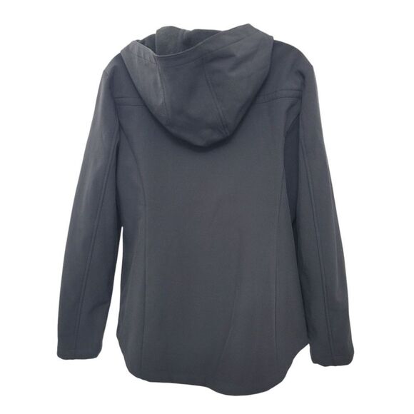 Nautica Black Zip Up Hoodie Jacket Size: M - Picture 5 of 14